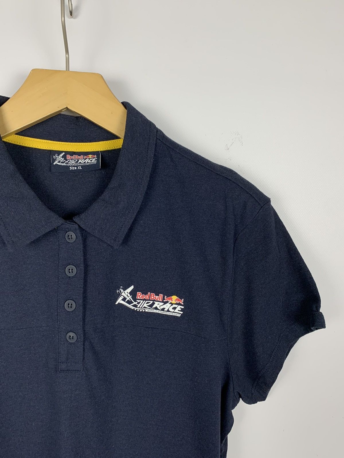 Red Bull Red Bull Racing Short Sleeve Polo Shirt Size XL Blue Y2K Size XL / US 12-14 / IT 48-50 - 4 Thumbnail