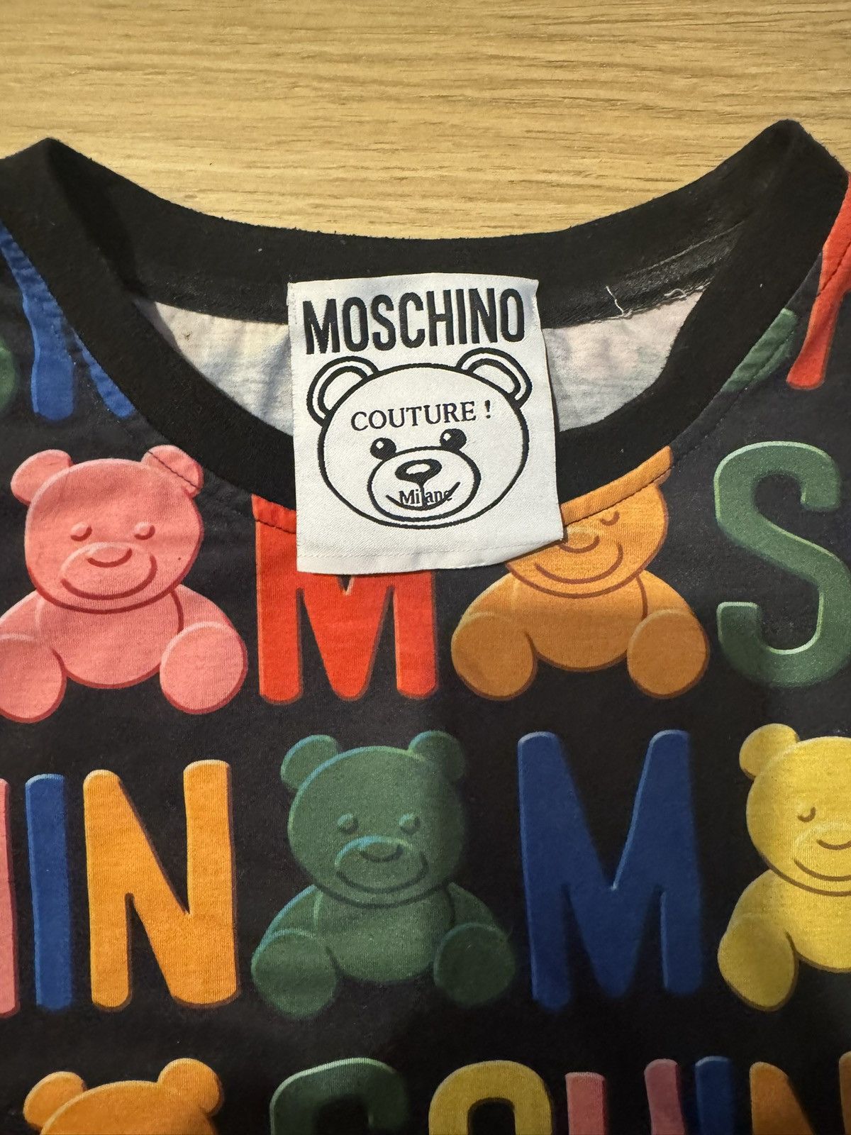 Moschino Moschino Tshirt All Over Print Logo Size US M / EU 48-50 / 2 - 4 Thumbnail