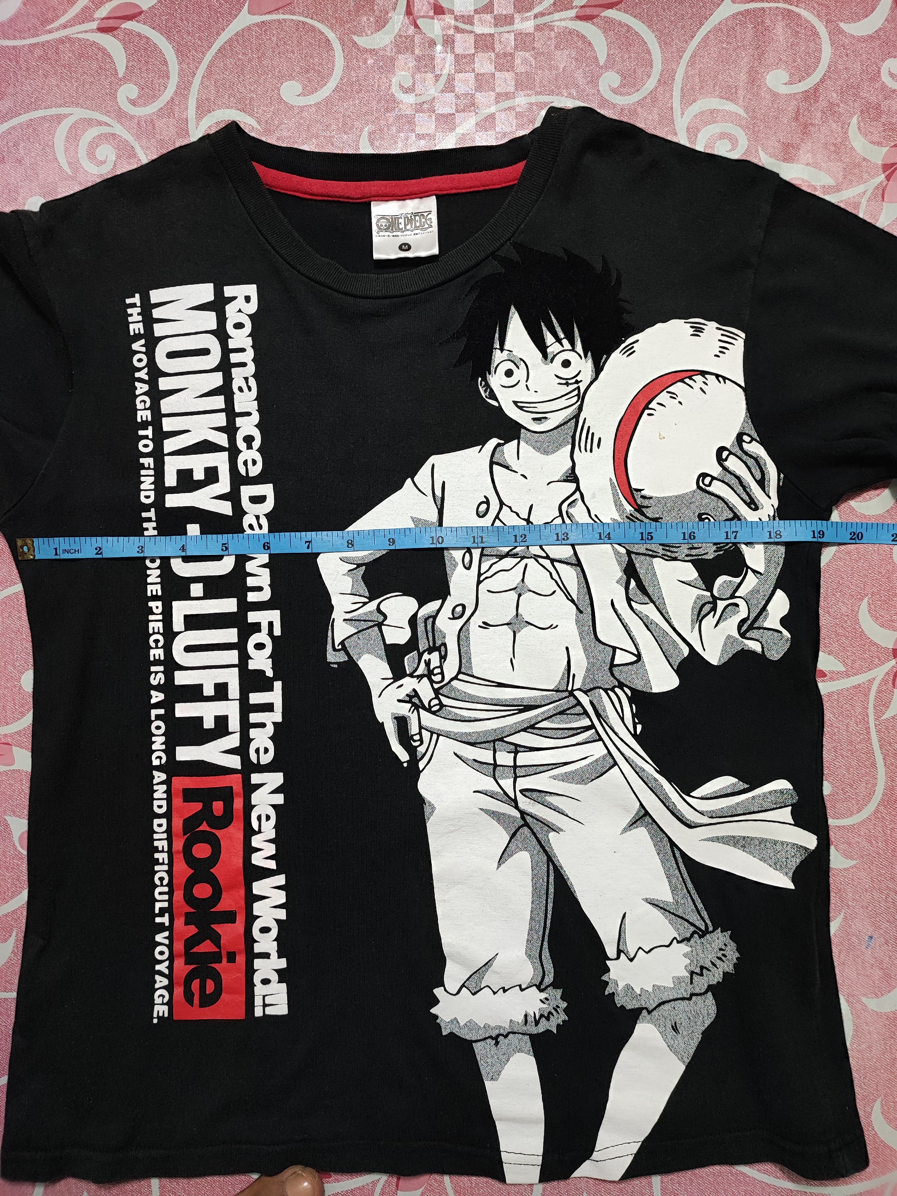 Anime × Japanese Brand × One Piece One Piece Tshirt Monkey D Luffy Rookie Size US M / EU 48-50 / 2 - 11 Thumbnail