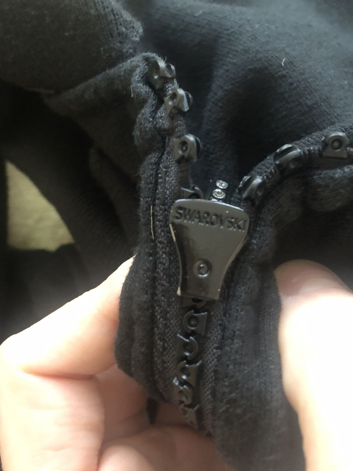 Swarovski × Vintage SWAROVSKI E.S. DESIGN RARE VINTAGE ZIP SWEATSHIRT Size US L / EU 52-54 / 3 - 4 Thumbnail