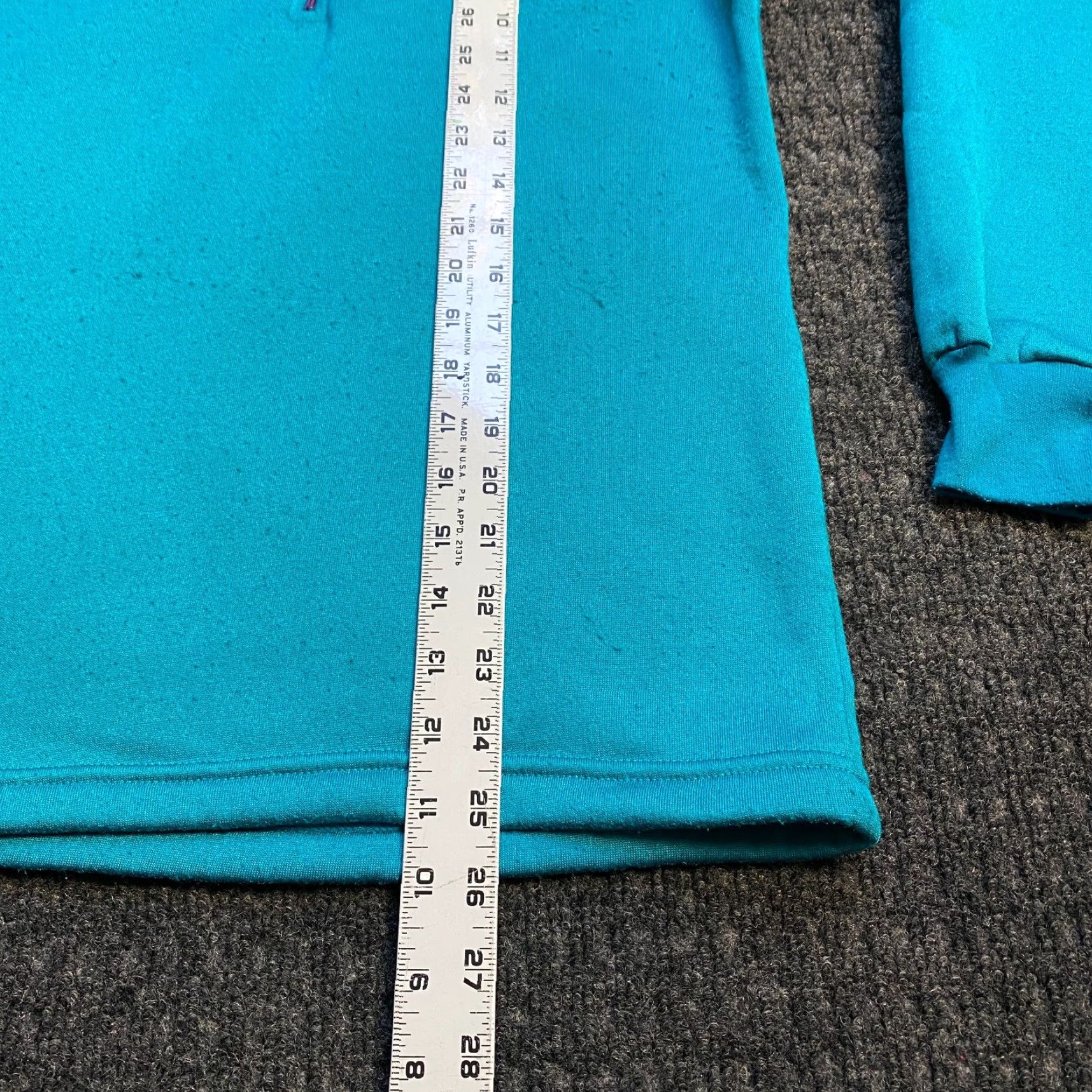 Patagonia VINTAGE Patagonia Capilene Womens ¼ Zip Pullover Sweater Teal Blue S USA Logo Size S / US 4 / IT 40 - 6 Thumbnail