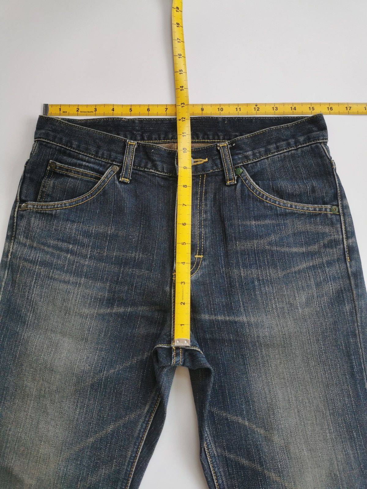 Issey Miyake × Lee Lee Denim Jeans Size US 31 - 8 Thumbnail