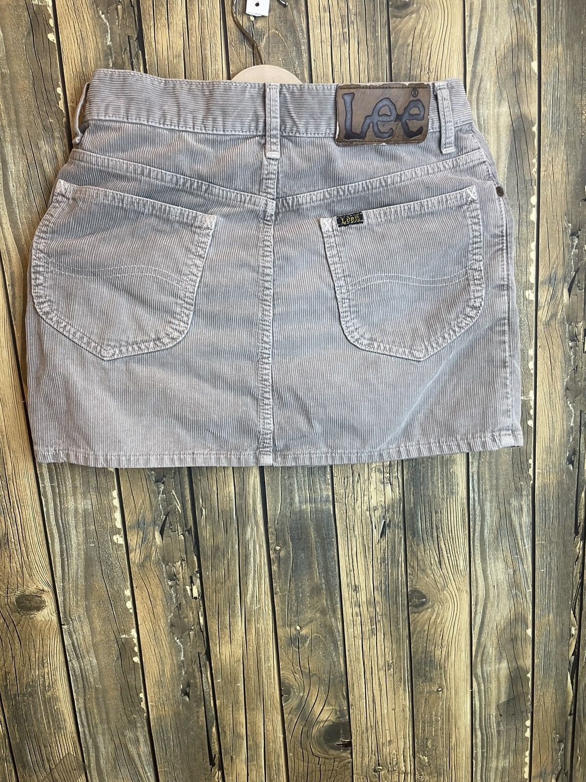 image of Vintage Lee Riders Skirt in Grey, Women's (Size 30)