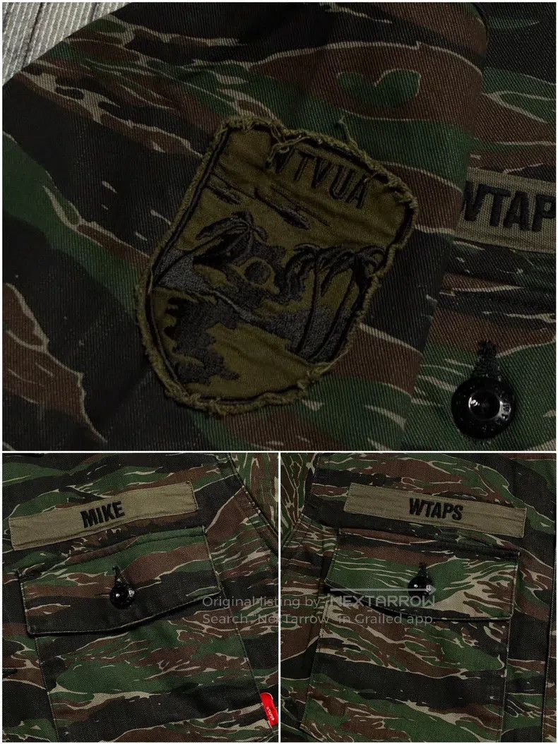 Wtaps Wtaps Tiger print camouflage two-bag workwear short-sleeve Size US M / EU 48-50 / 2 - 6 Thumbnail