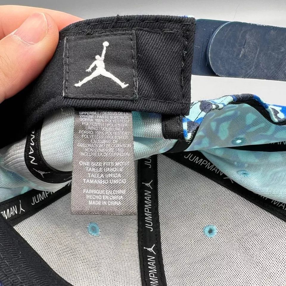 Jordan Brand Air Jordan Hat Men 1985 Camouflage Jumpman Snap Back Cap Size ONE SIZE - 4 Thumbnail