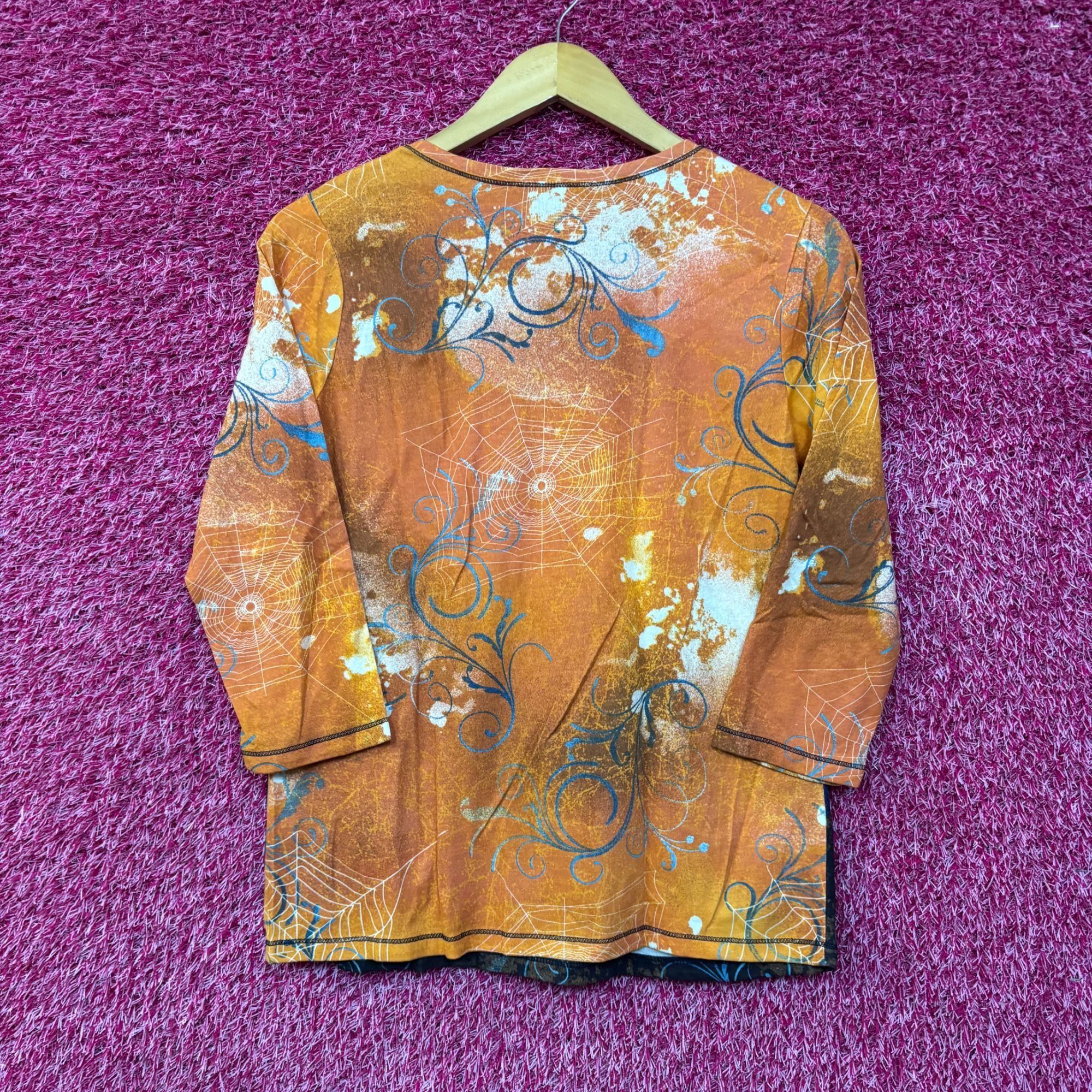 Other Jason Maxwell Halloween Themed Witch 3/4 Sleeve T-Shirt Smal Size S / US 4 / IT 40 - 3 Thumbnail