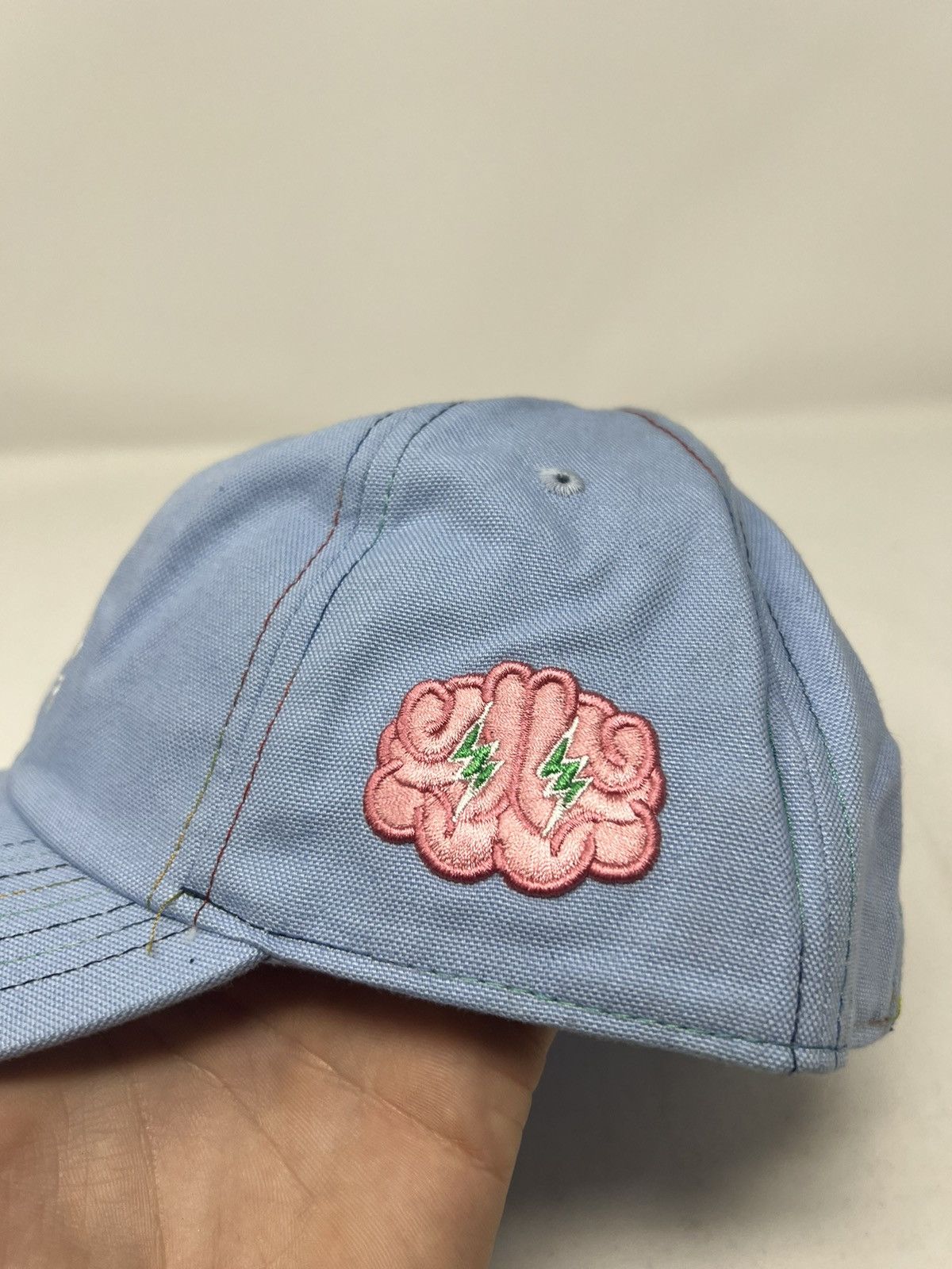 Jordan Brand × Nike Jordan X J Balvin baby blue strap back hat FW22 rare Size ONE SIZE - 3 Thumbnail
