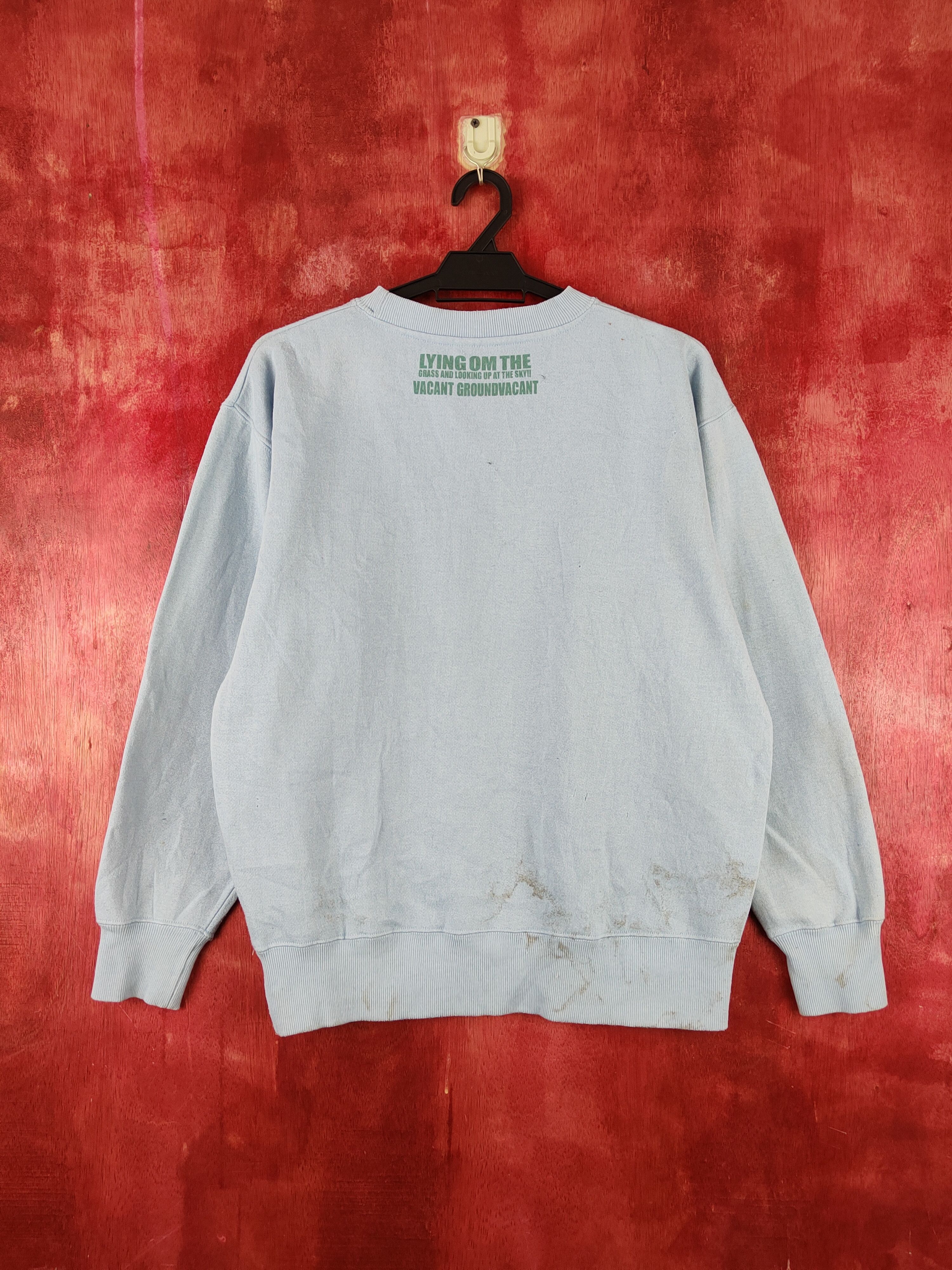 Japanese Brand × Vintage Oblo vintage girl Blue Sweatshirts #S2119 Size M / US 6-8 / IT 42-44 - 10 Thumbnail