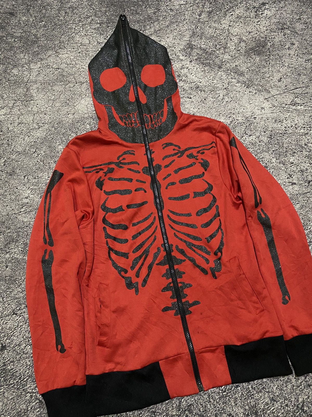 Hysteric Glamour × If Six Was Nine × Japanese Brand Y2k Intheattic skull ifsixwasnine zip hoodie Size US M / EU 48-50 / 2 - 3 Thumbnail