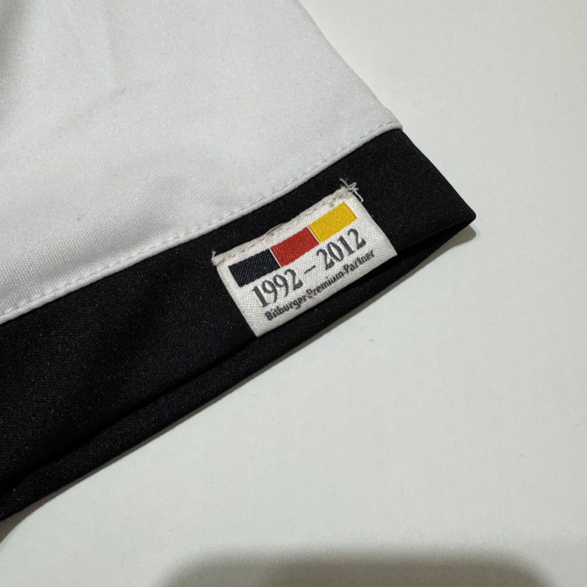 Vintage Germany Football Deutsche Fussball Bund Bitburger Jersey Size US XXL / EU 58 / 5 - 7 Thumbnail