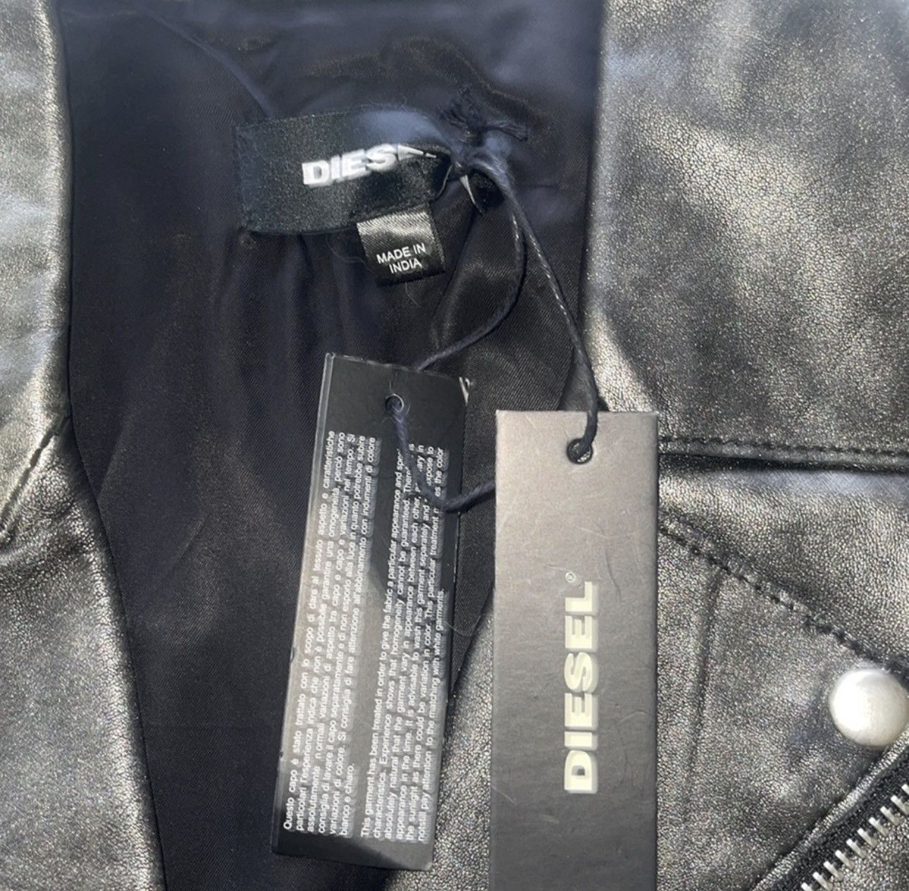 Diesel Diesel leather jacket Size US L / EU 52-54 / 3 - 7 Thumbnail