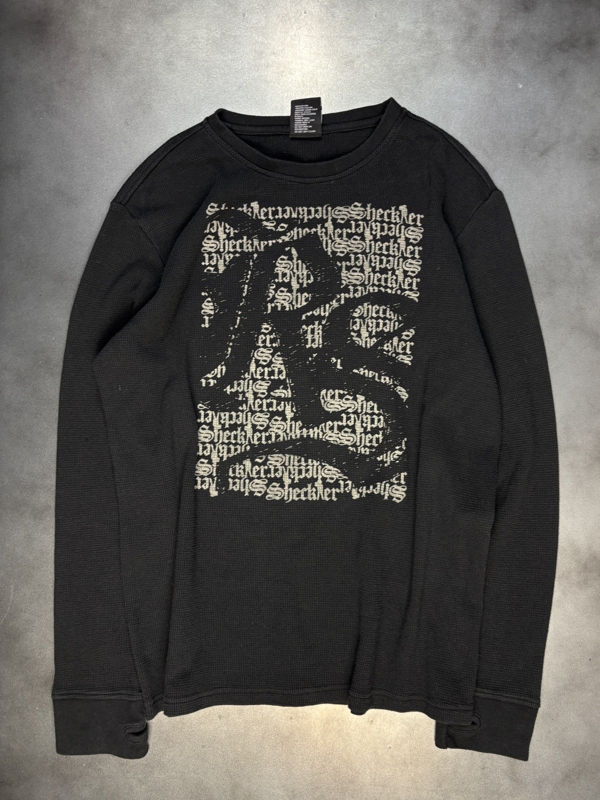 JCPenney Y2K RS by Ryan Sheckler Waffle Thermal ALP 2000s Thumb Hole Size US M / EU 48-50 / 2 - 16 Thumbnail