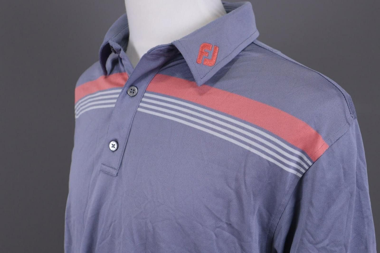 Fjallraven FJ FootJoy Athletic Fit Gray Tennis Polo Shirt Size XXL Size US XXL / EU 58 / 5 - 8 Thumbnail