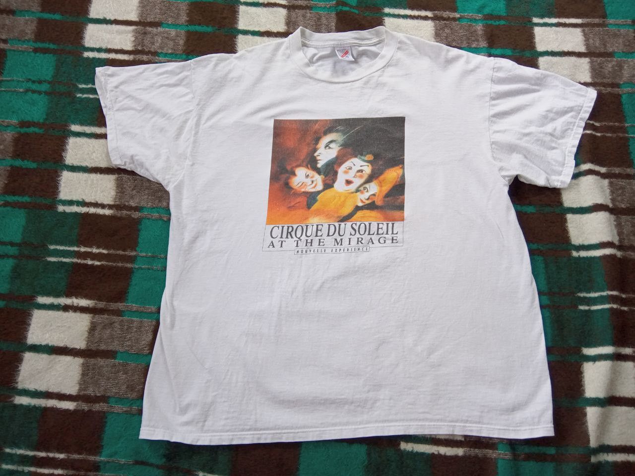Jerzees Jerzees Vintage Cirque Du Soleil T-Shirt (Made in USA) Size US XXL / EU 58 / 5 - 1 Thumbnail