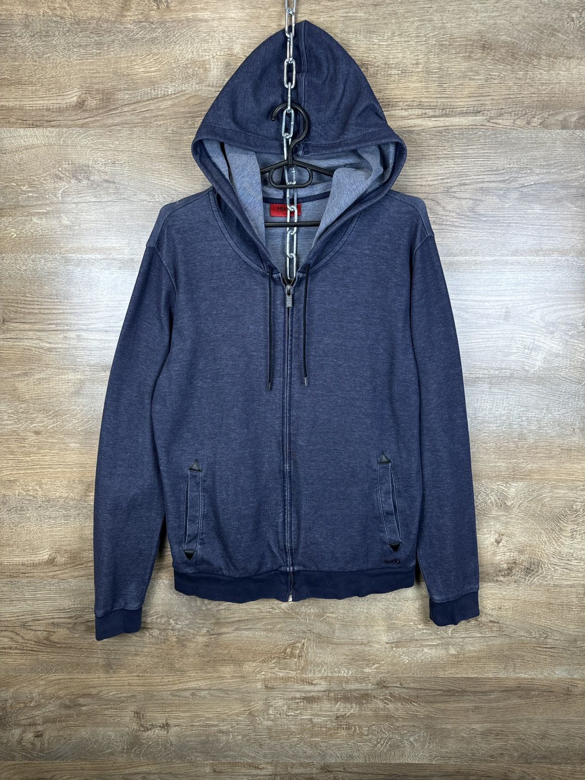 Hugo Boss Mens Hugo Boss zip hoodie Size US M / EU 48-50 / 2 - 1 Thumbnail