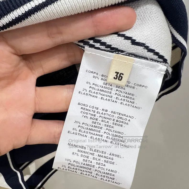 Other Hermes Color-blocked button loop knit top Size XS / US 0-2 / IT 36-38 - 5 Thumbnail