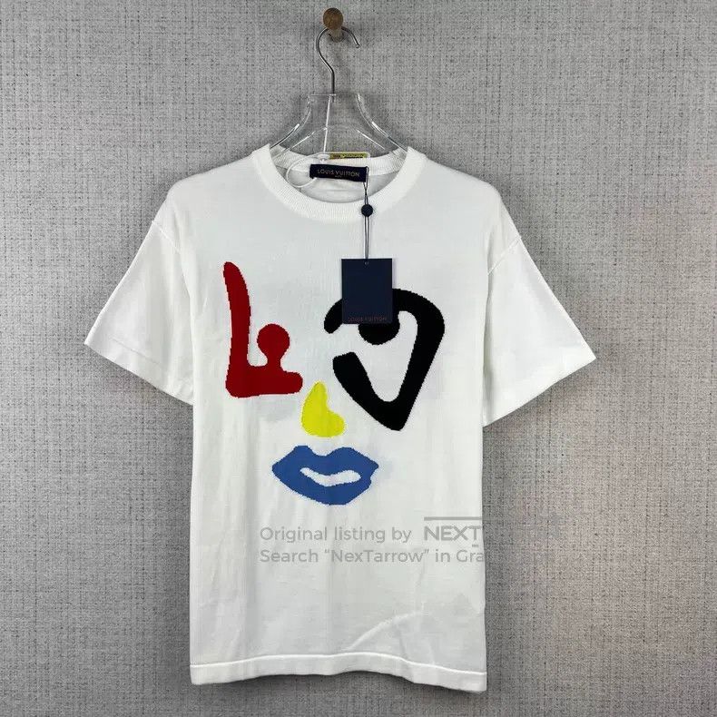 Louis Vuitton Louis Vuitton FW22 Clown Intarsia Crew Neck Knit Short Sle Size US XS / EU 42 / 0 - 1 Thumbnail