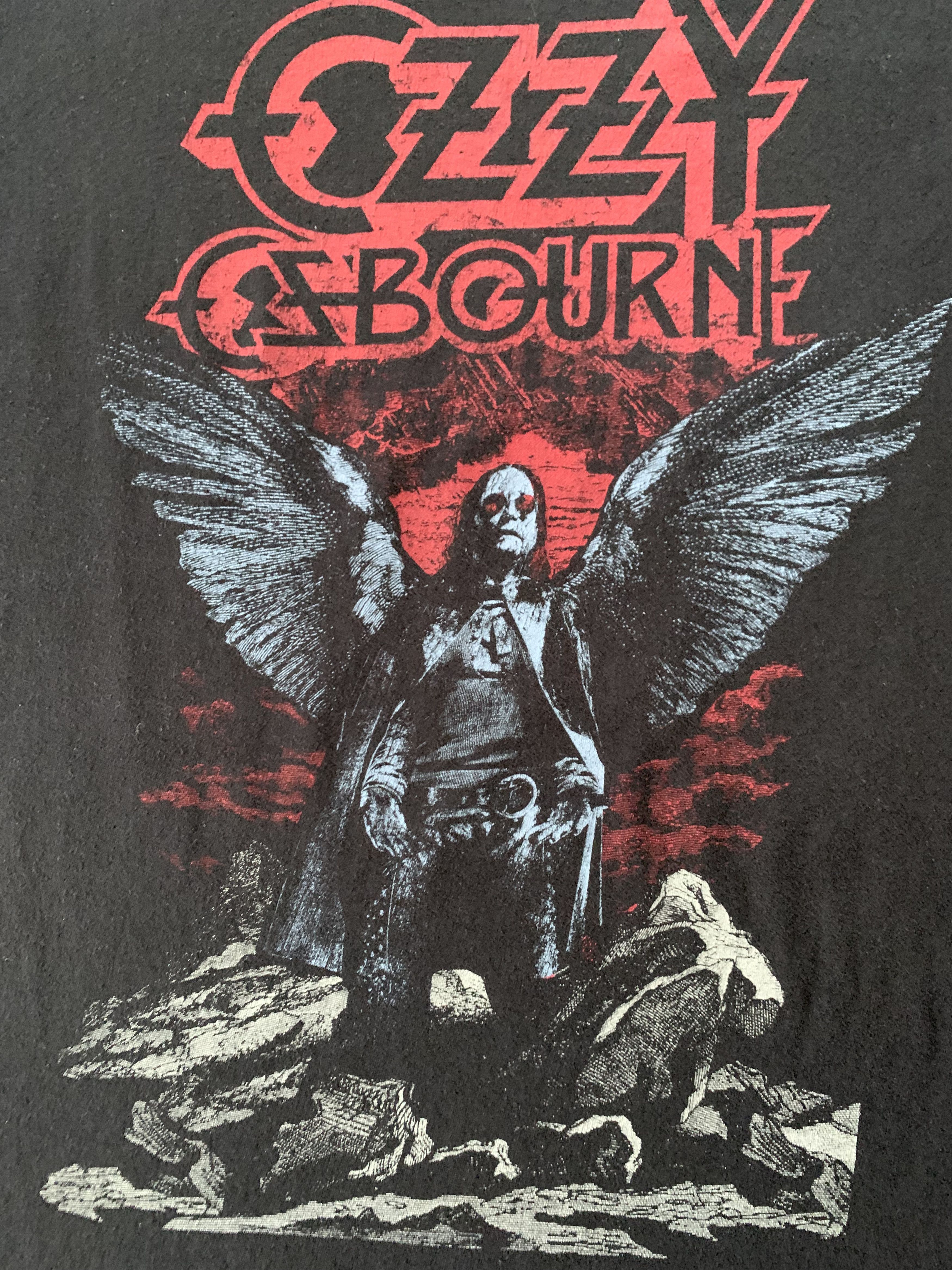 Band Tees × Gildan × Ozzy Osbourne Vintage Ozzy Osbourne Gildan T-Shirt Size US L / EU 52-54 / 3 - 5 Thumbnail