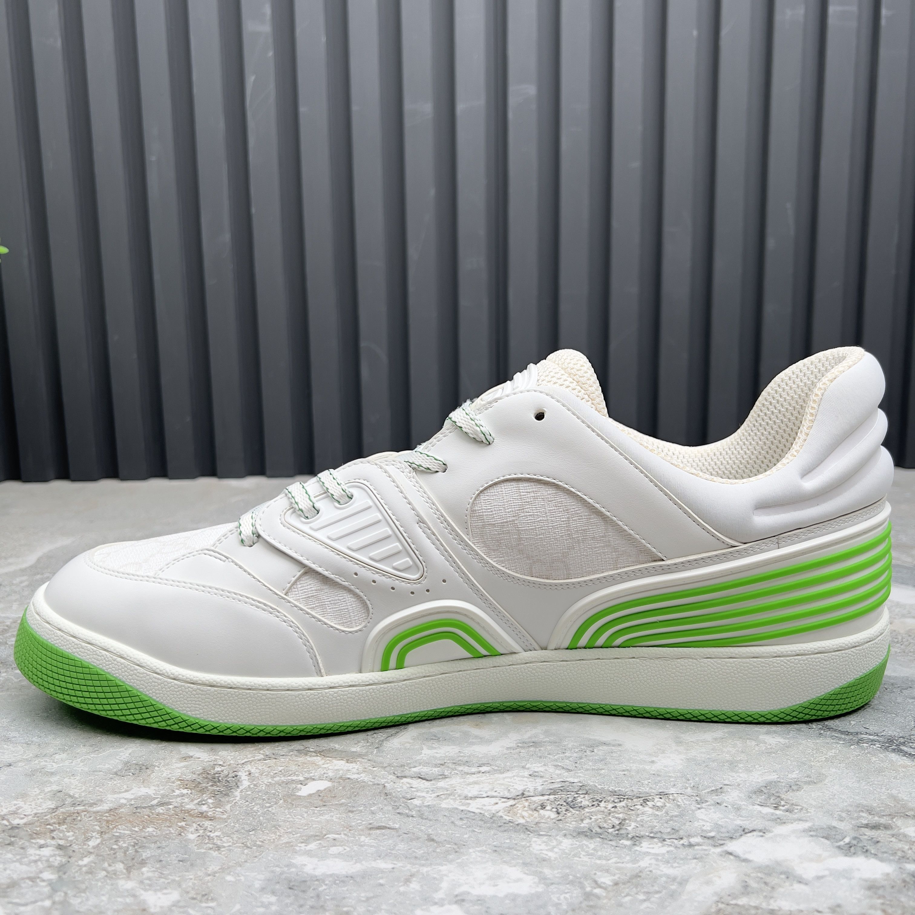 Gucci NEW GUCCI Basket GG Low Sneaker Monogram White Demetra Size US 15 / EU 48 - 6 Thumbnail