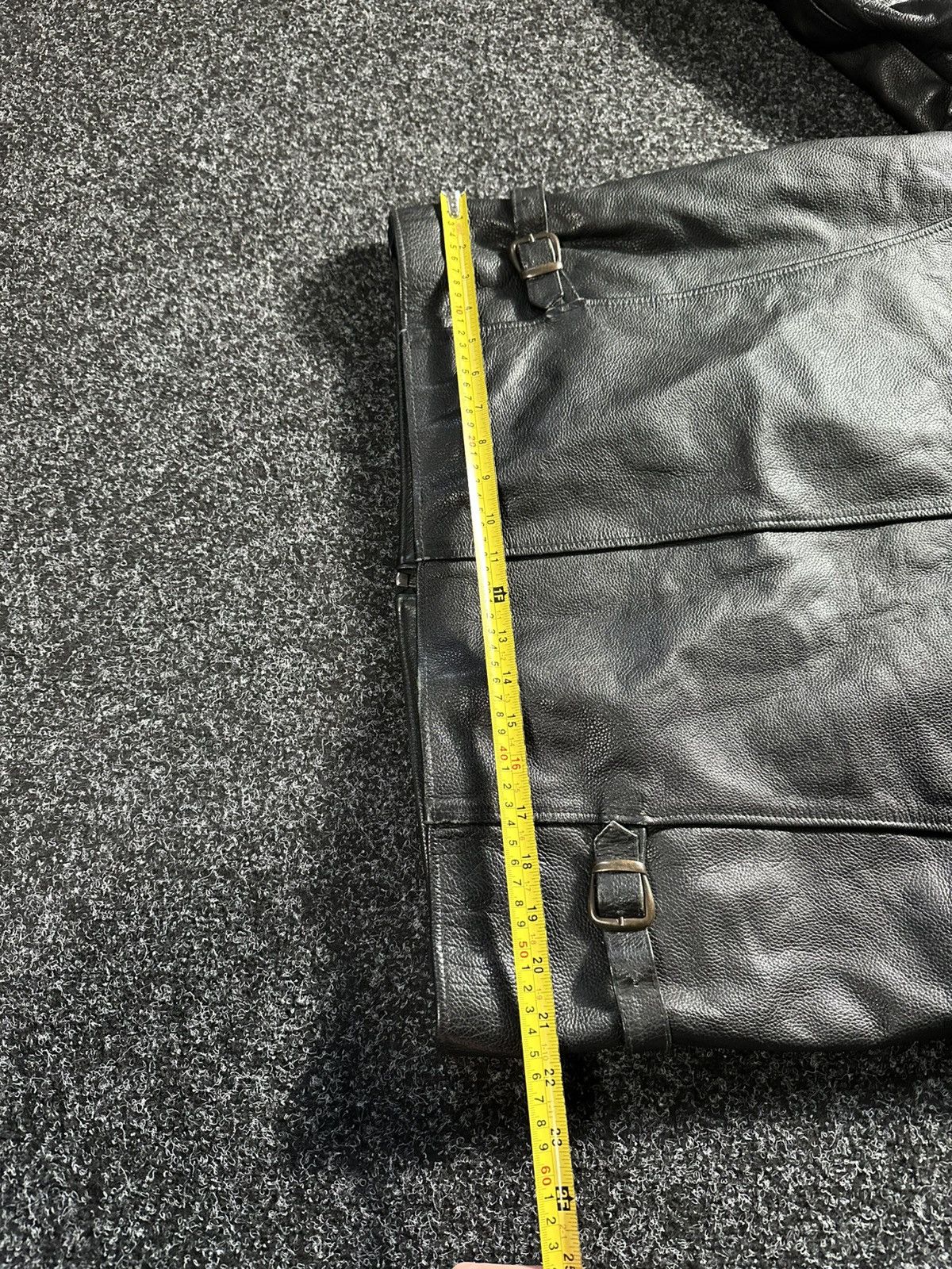 Harley Davidson × Leather 🚨Vintage 90s Leather Biker Jacket-West Style Maison Margiela Size US M / EU 48-50 / 2 - 18 Thumbnail