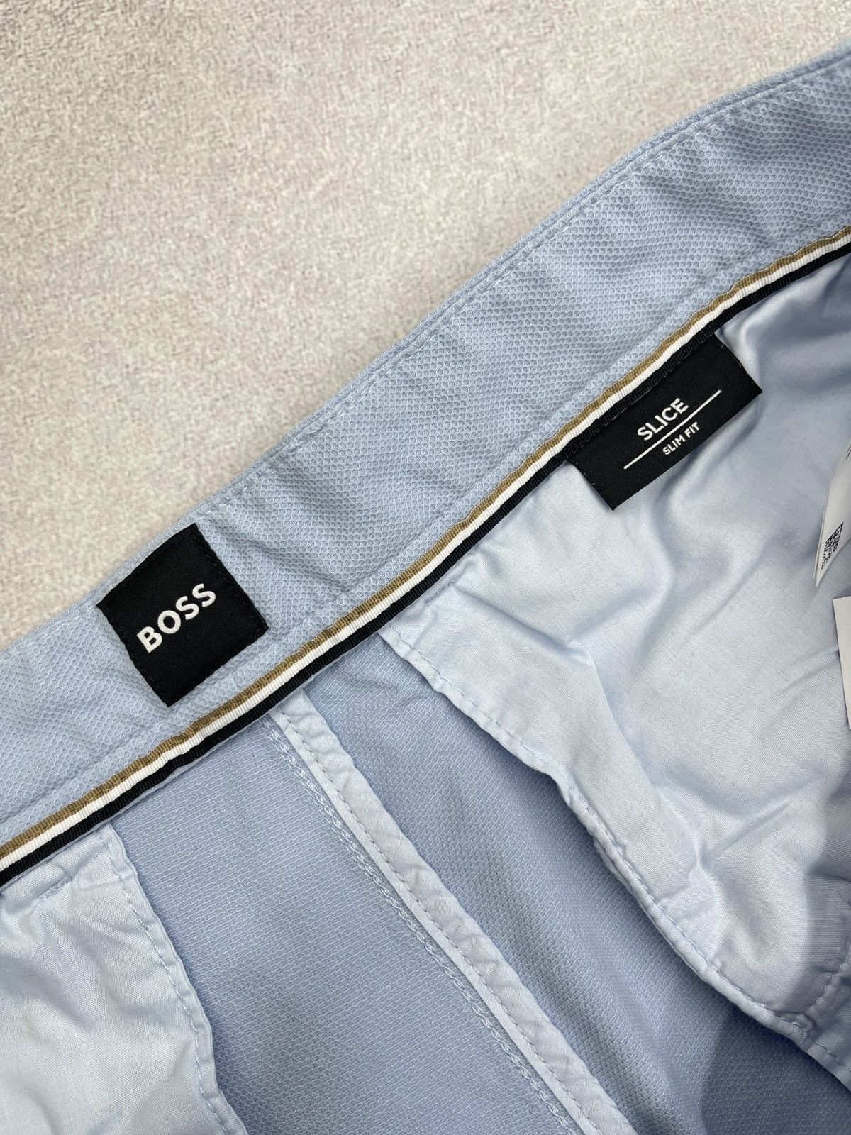 Hugo Boss Mens Hugo Boss Slice Short Blue Size L Size US 34 / EU 50 - 8 Thumbnail