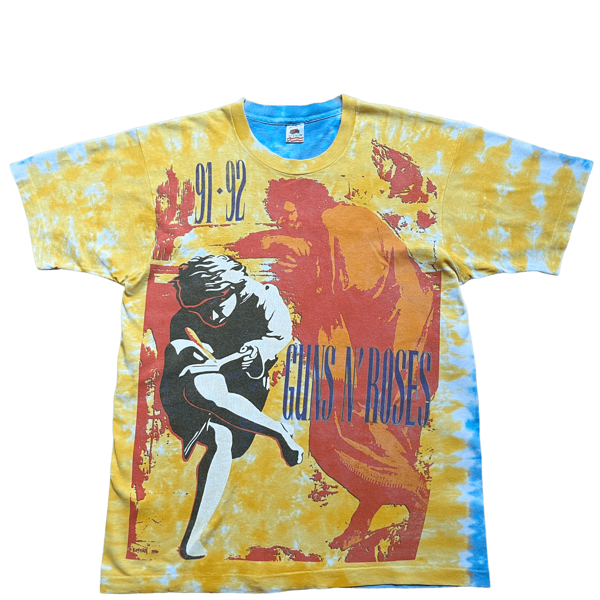 use your illusion tie dye shirt