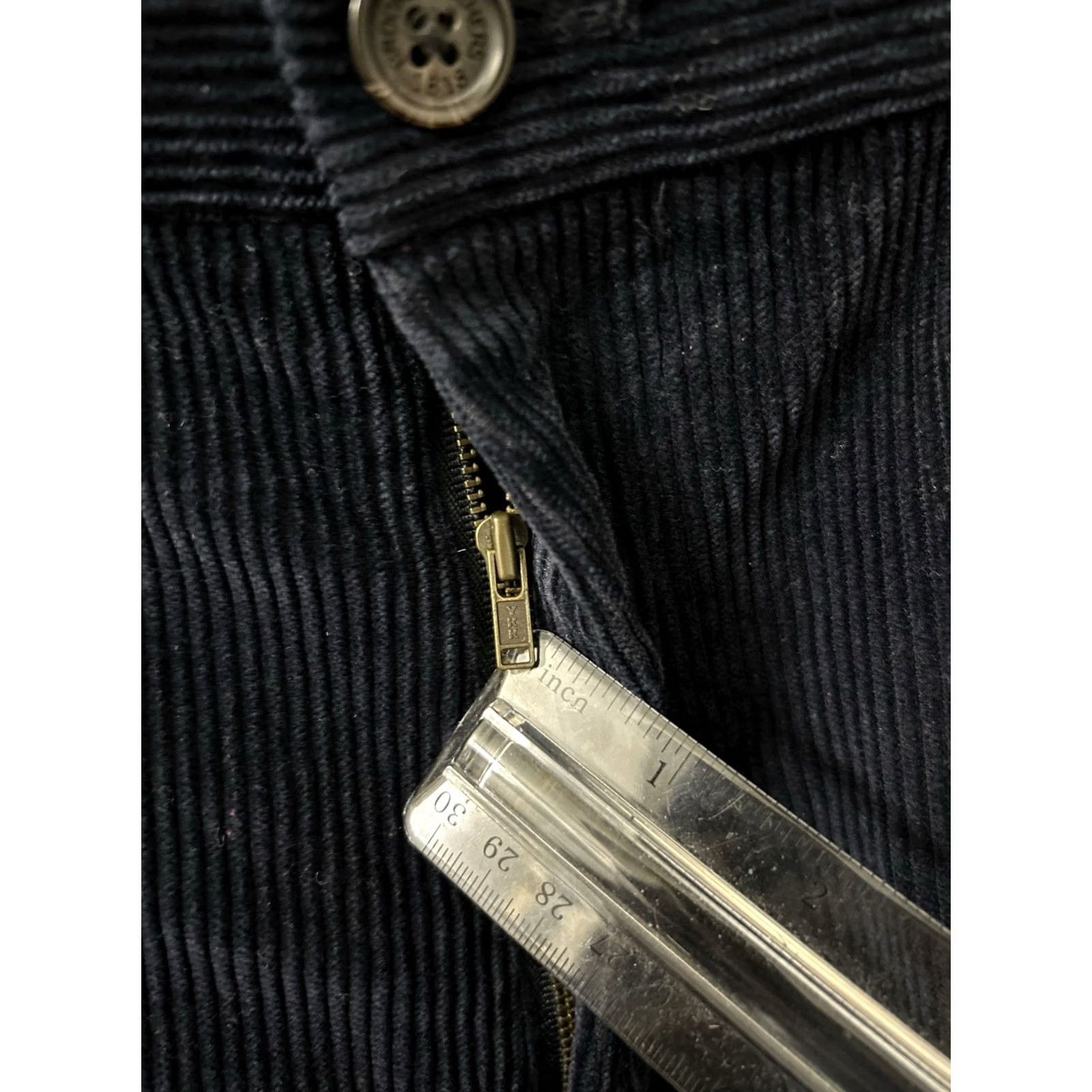 Brooks Brothers Brooks Brothers Hudson Corduroy Pants Mens 40x30 Navy Blue Straight Leg Trousers Dress Pants Slacks Casual Business Mens Regular Size 40 Blue Size US 40 / EU 56 - 5 Thumbnail