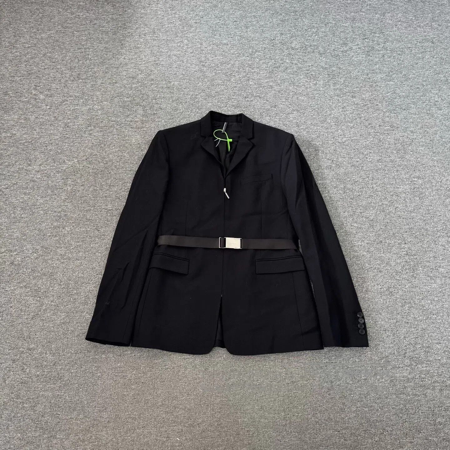 Dior Dior Elegant waist belt and zipper suit jacket| Size 46R - 1 Thumbnail