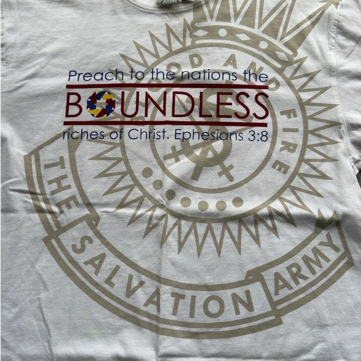 Other Salvation Army Boundless Religion Ephesians Verse Men’s XL Size US XL / EU 56 / 4 - 2 Thumbnail