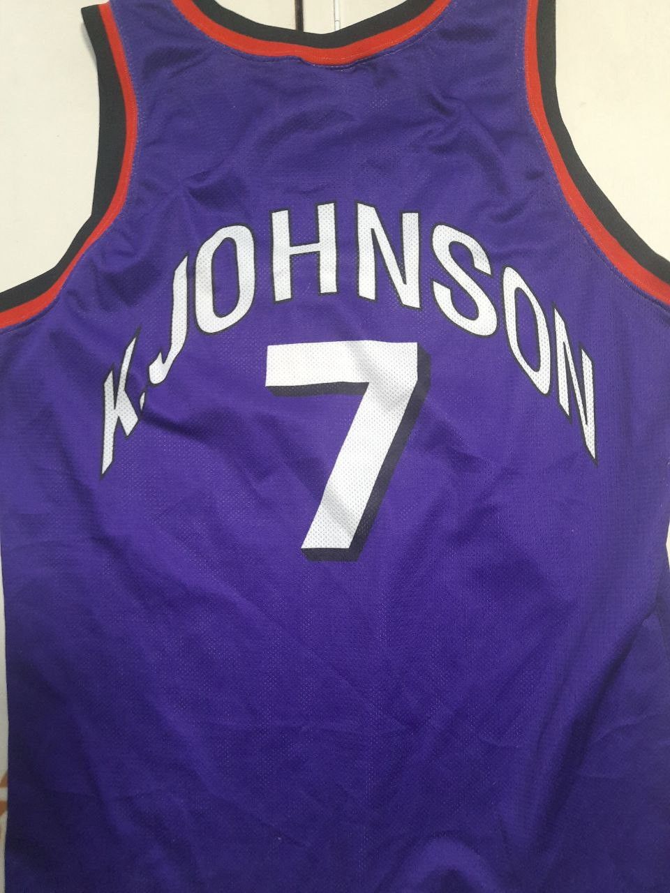 Champion × NBA Champion Phoenix Suns NBA Jersey 7 K.Johnson 90's Size US L / EU 52-54 / 3 - 9 Thumbnail