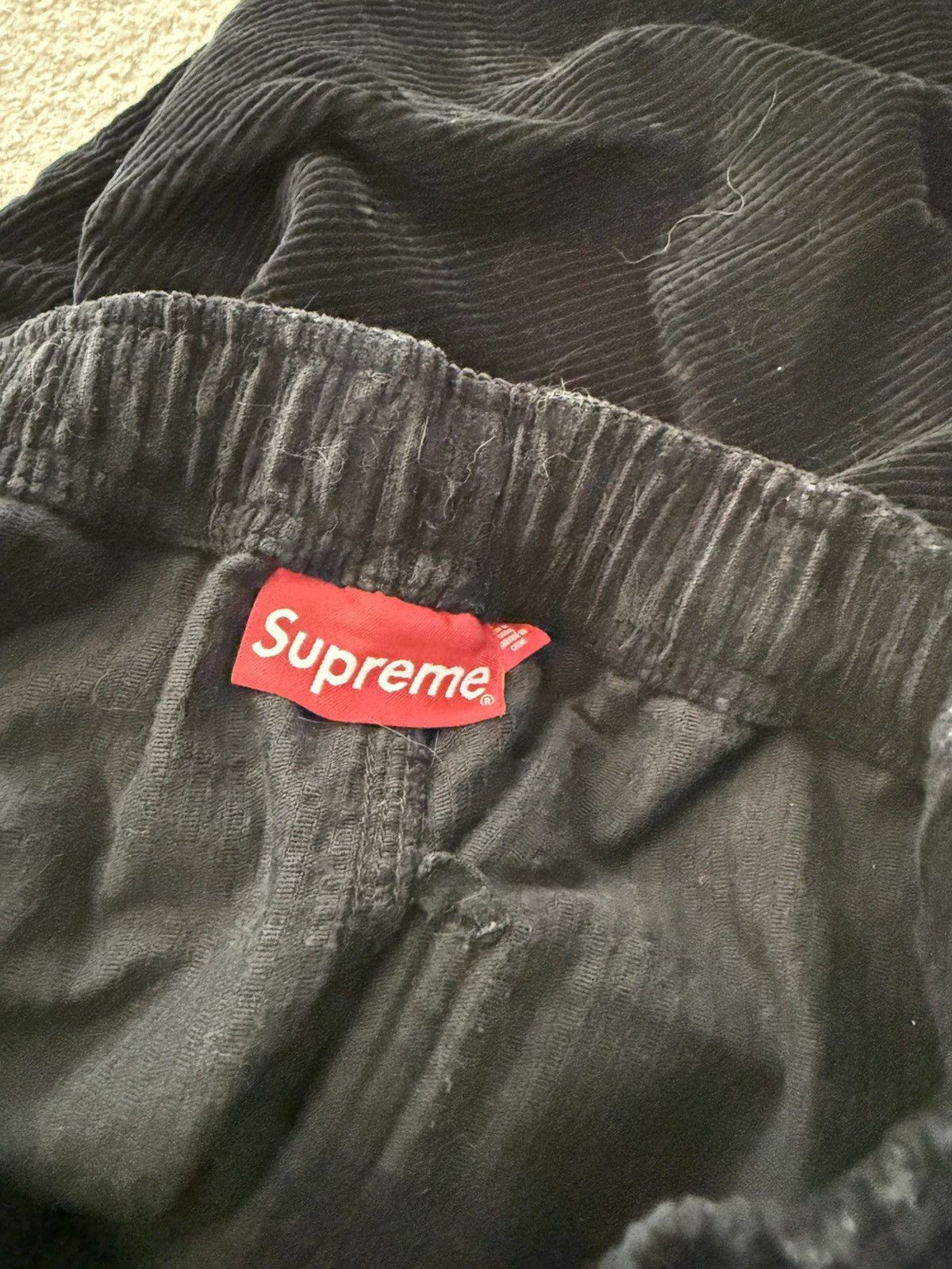 Supreme Supreme Corduroy Skate Pants (Black) Size US 30 / EU 46 - 5 Thumbnail