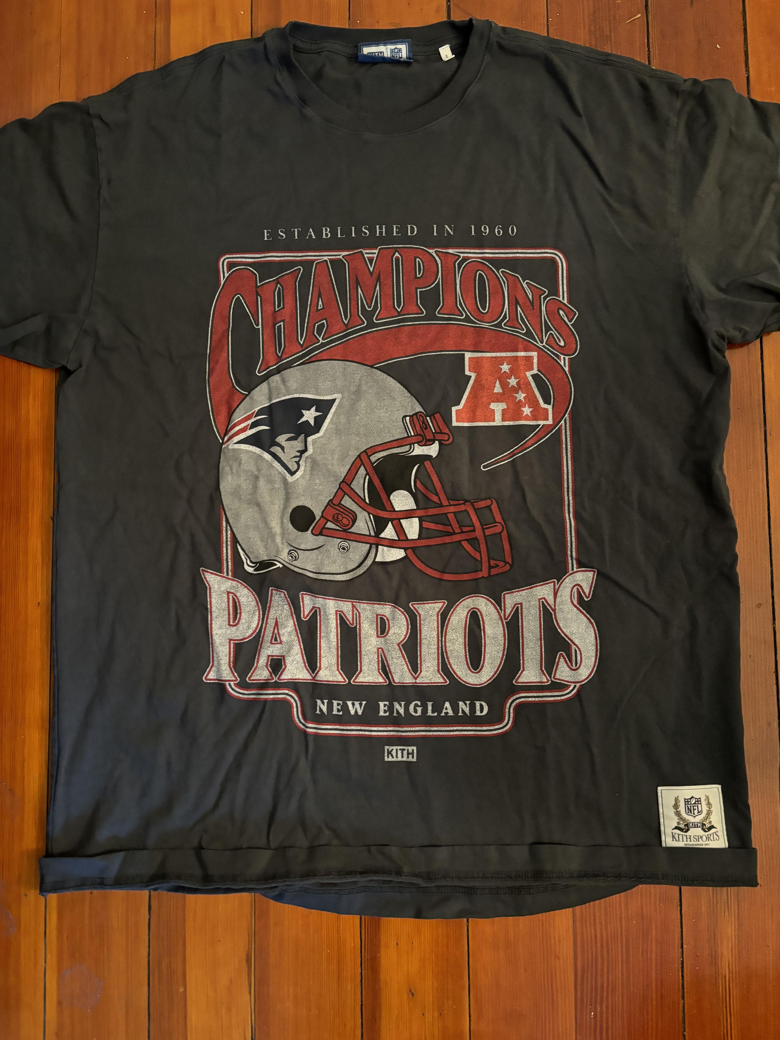 Kith Kith x NFL New England Patriots SS Tee | Grailed