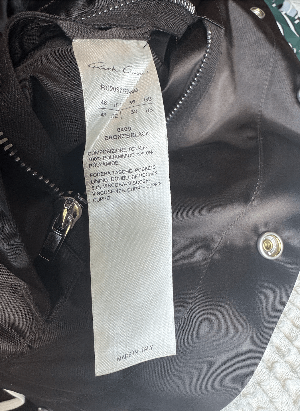 Rick Owens Rick Owens SS20 Tecuatl Coach Jacket Size US L / EU 52-54 / 3 - 5 Thumbnail