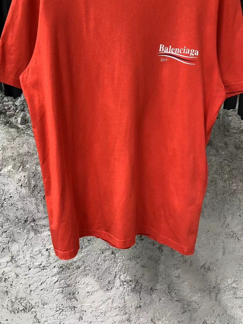 Balenciaga Balenciaga Red cola short sleeves Size US S / EU 44-46 / 1 - 5 Thumbnail