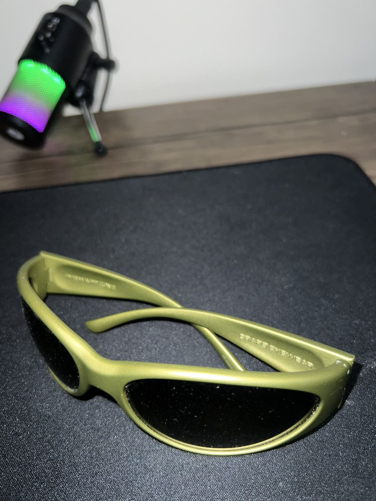 Japanese Brand × Vintage CRAP Zone Metallic glasses Size 28 - 4 Thumbnail