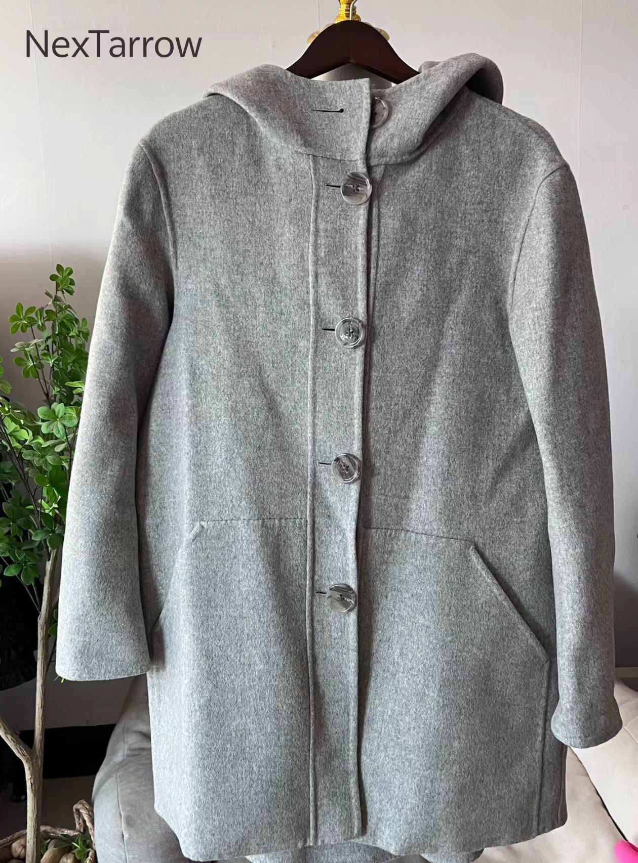 Acne Studios acne studios Fleece single-breasted coat 2412-Nextarrow Size US M / EU 48-50 / 2 - 2 Thumbnail