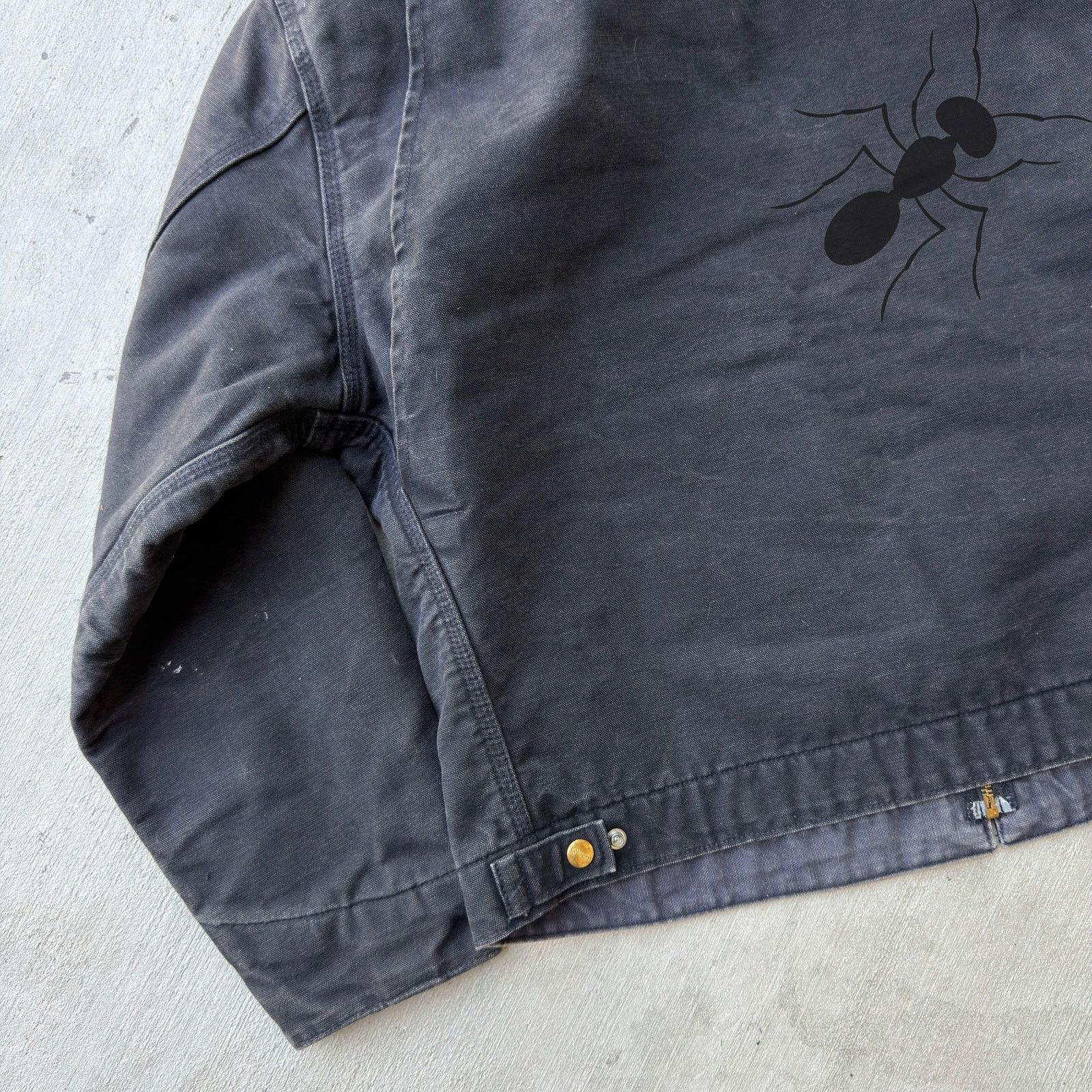 Carhartt × Vintage Carhartt J01 black Detroit work wear jacket Size US XL / EU 56 / 4 - 5 Thumbnail