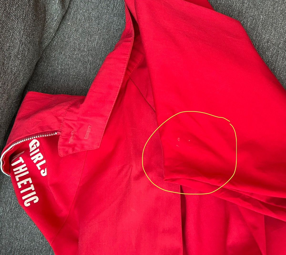 Vintage 70s Sportsmaster Red Lightweight Sports Zip-Up Jacket Talon Size US S / EU 44-46 / 1 - 10 Thumbnail