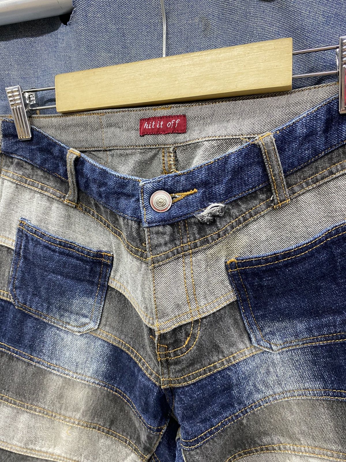 Hysteric Glamour × If Six Was Nine × Japanese Brand japanese flare haggy denim jeans like hysterics Size US 28 / EU 44 - 5 Thumbnail