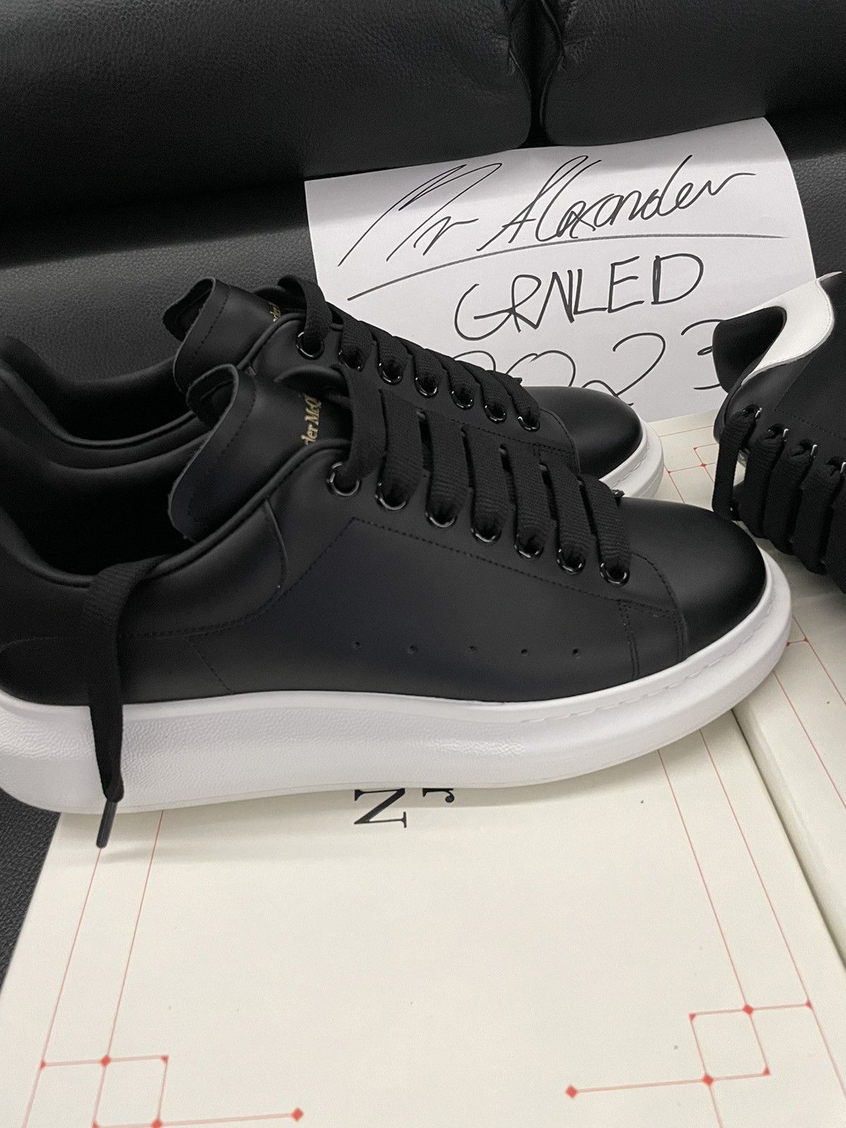 Alexander McQueen Alexander Mcqueen Oversized Sneakers Grailed