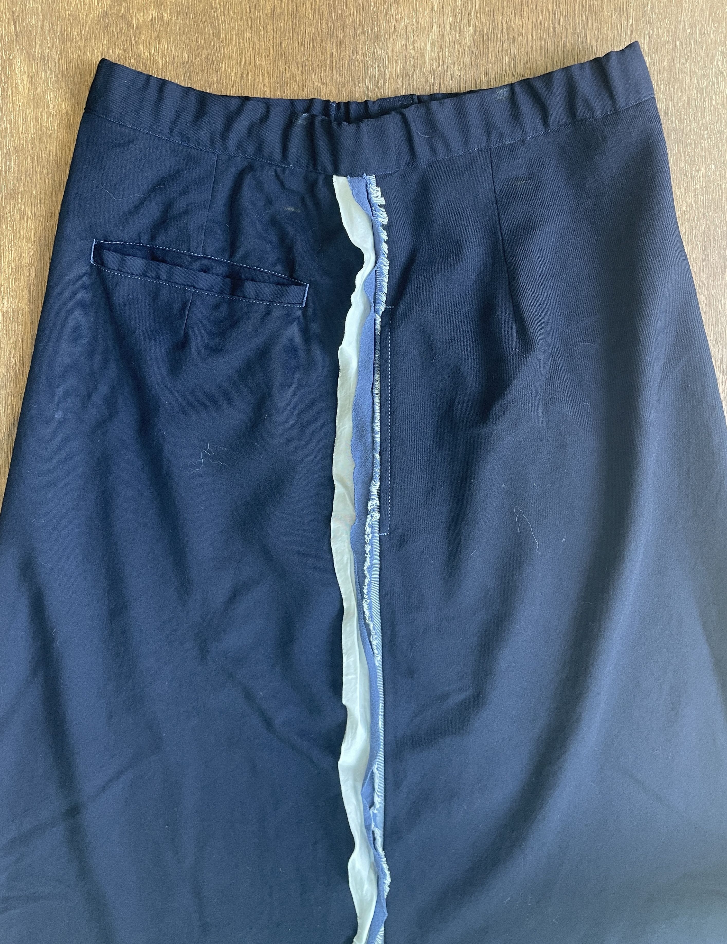 Yohji Yamamoto Yohji Yamamoto Colour Fabric Skirt Brand new Size US 29 - 3 Thumbnail