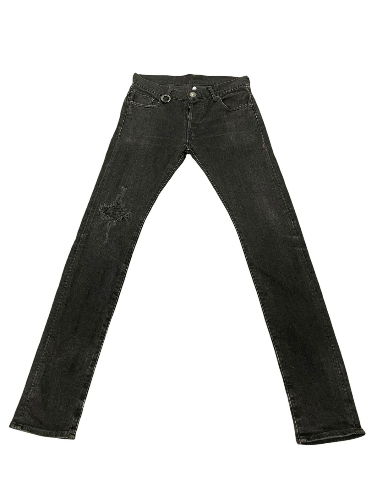 BUFFALO BOBS Skinny Jeans Buffalo Bobs Faded Distress Stretch 8🟦9 Size US 30 / EU 46 - 2 Thumbnail