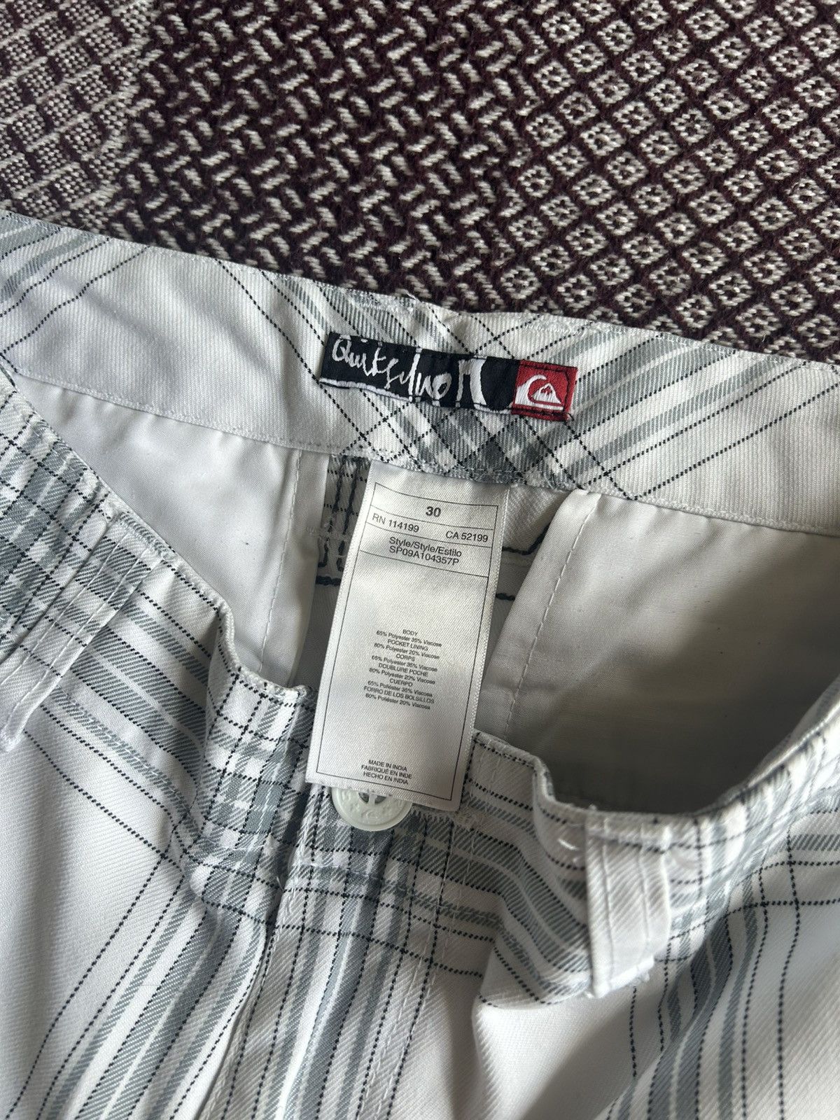 Quiksilver Vintage Quiksilver Rap Shorts Surf Big Logo Streetwear Sz 30 Size US 30 / EU 46 - 9 Thumbnail