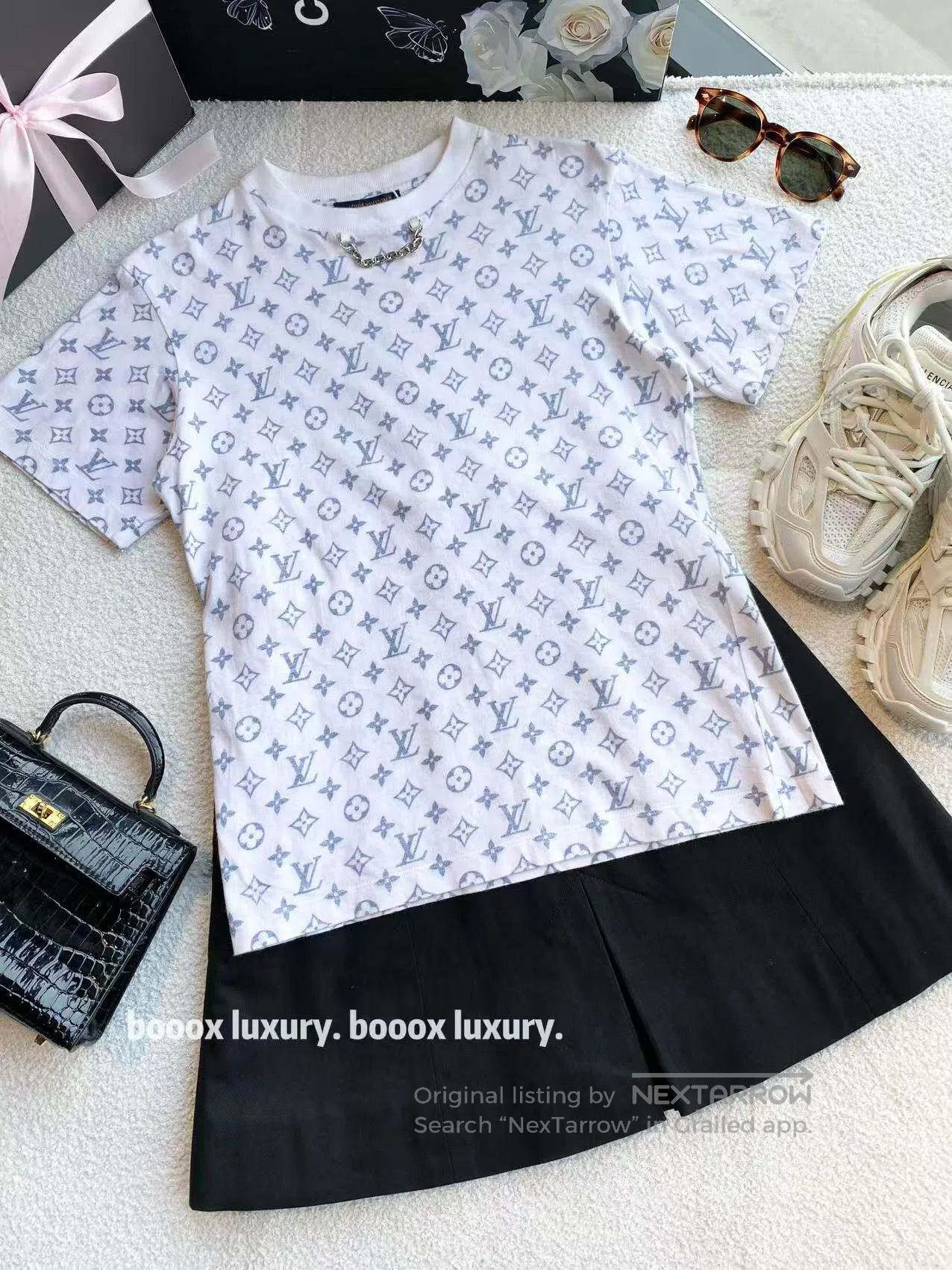 Louis Vuitton Louis Vuitton The old flowers are full of prints and short Size XS / US 0-2 / IT 36-38 - 1 Thumbnail