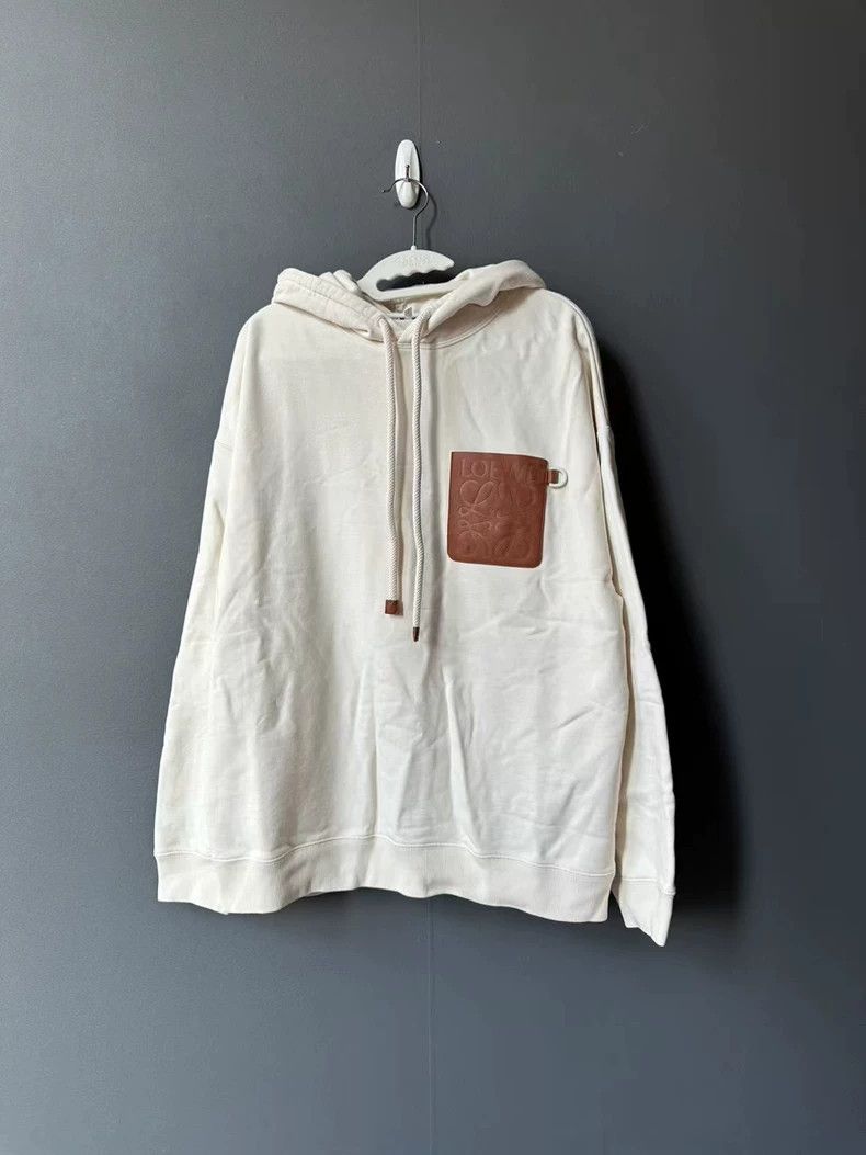 loewe Leather brand hoodie 2506-Nextarrow