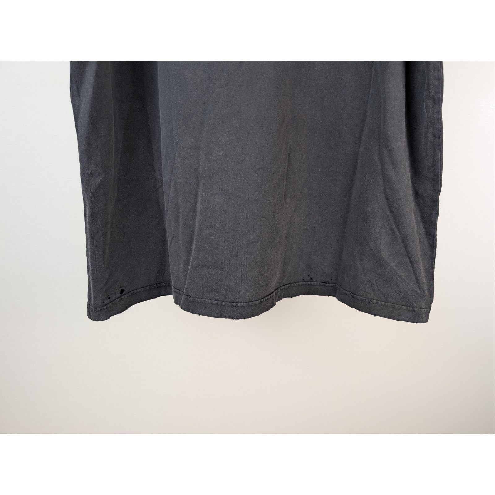 Balenciaga o1rshd1 3B Liquified Vintage Jersey Oversized T-Shirt Black Size US L / EU 52-54 / 3 - 10 Thumbnail