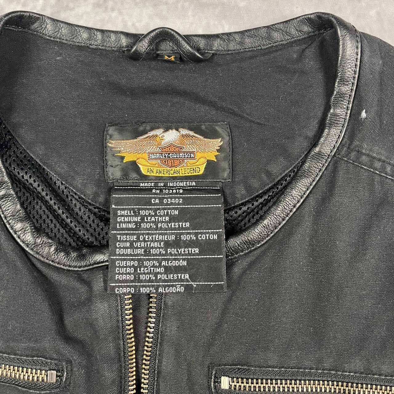 Designer Vintage Harley Davidson vest Size US M / EU 48-50 / 2 - 3 Thumbnail