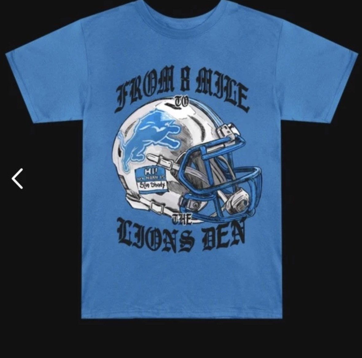 Eminem Eminem x Detroit Lions Capsule Helmet T-Shirt Men’s M New Size US M / EU 48-50 / 2 - 13 Thumbnail