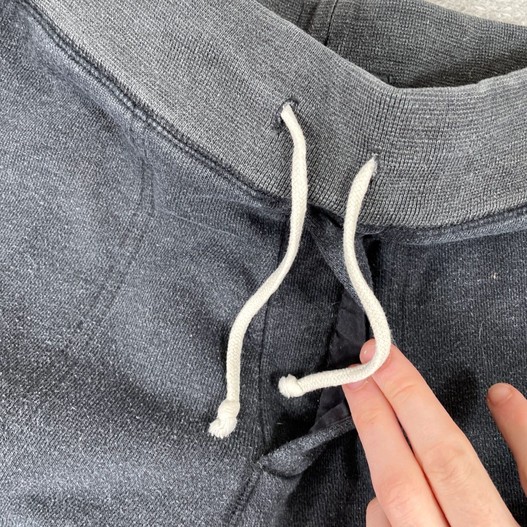 J.Crew J. Crew Sweatpants Pants Men M Gray Drawstring Pockets Tapered Regular Fit VINTAGE? No Size US 31 - 5 Thumbnail