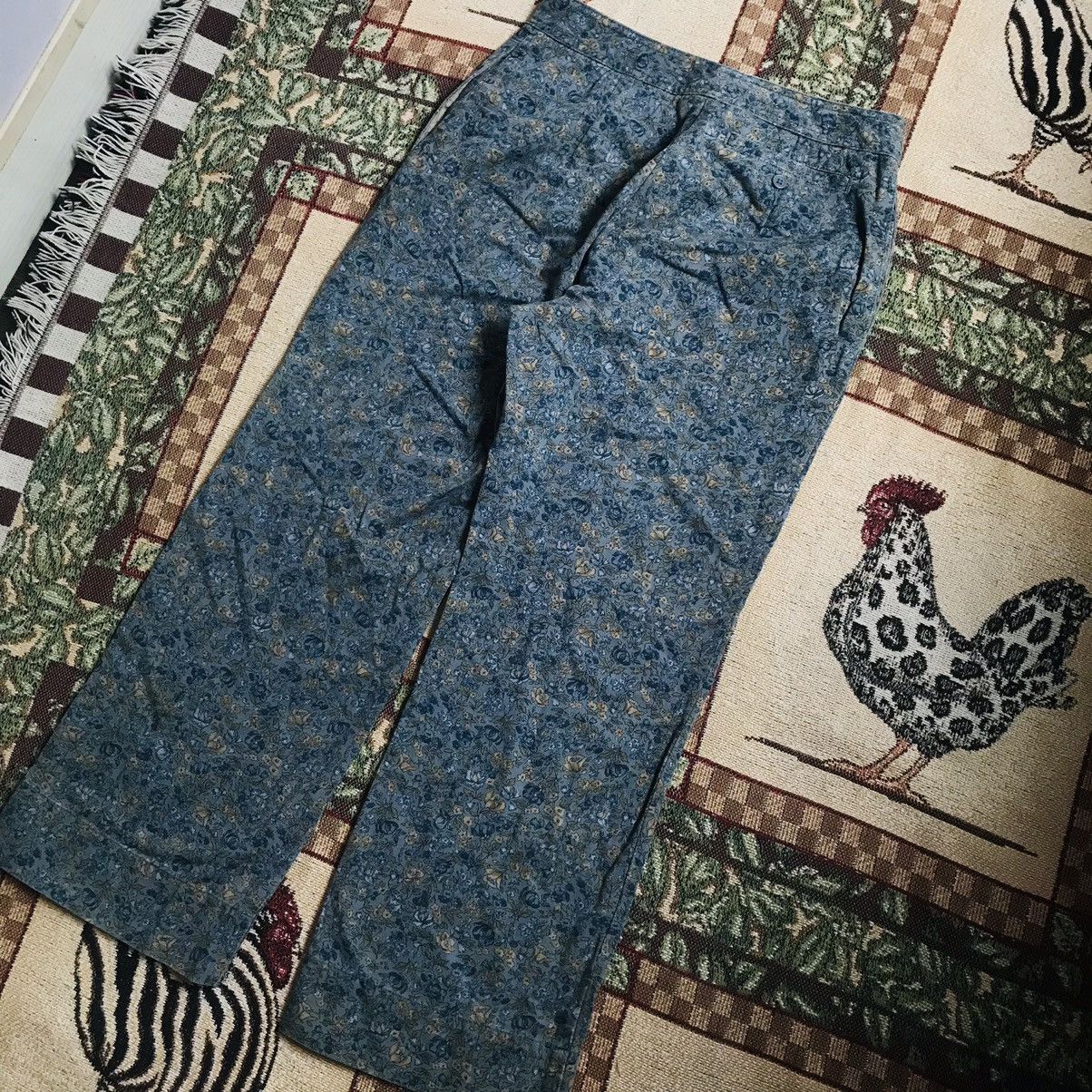 Eddie Bauer × Vintage Vintage Eddie Bauer Floral Pant Size US 27 - 5 Thumbnail